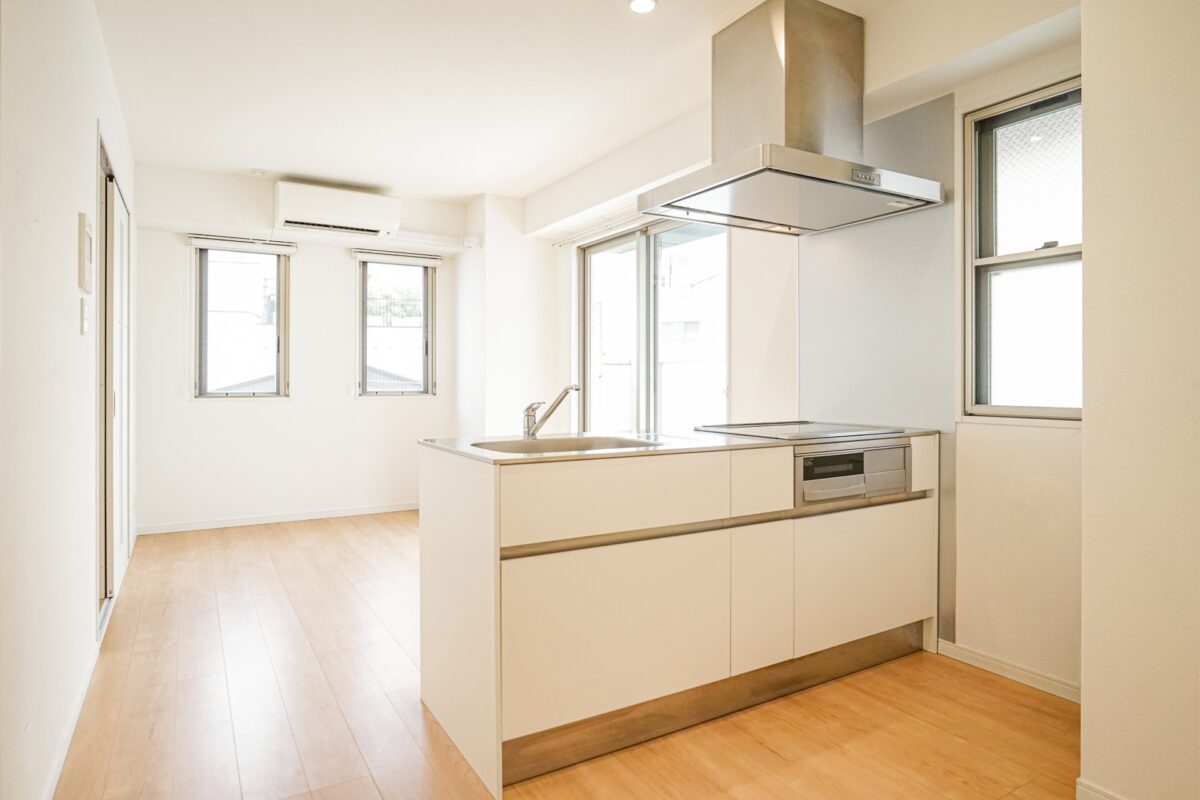 リフォーム後のキッチン