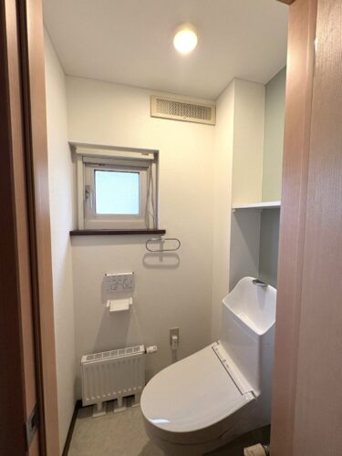 既存トイレと同じ位置に